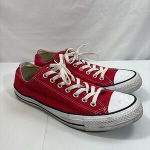 Converse Chuck Taylor All Star Low Top Y2K Red Sneakers Size Men's 11